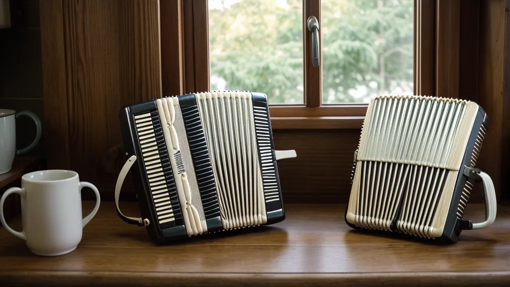 Was ist der Unterschied zwischen Ziehharmonika und Akkordeon?