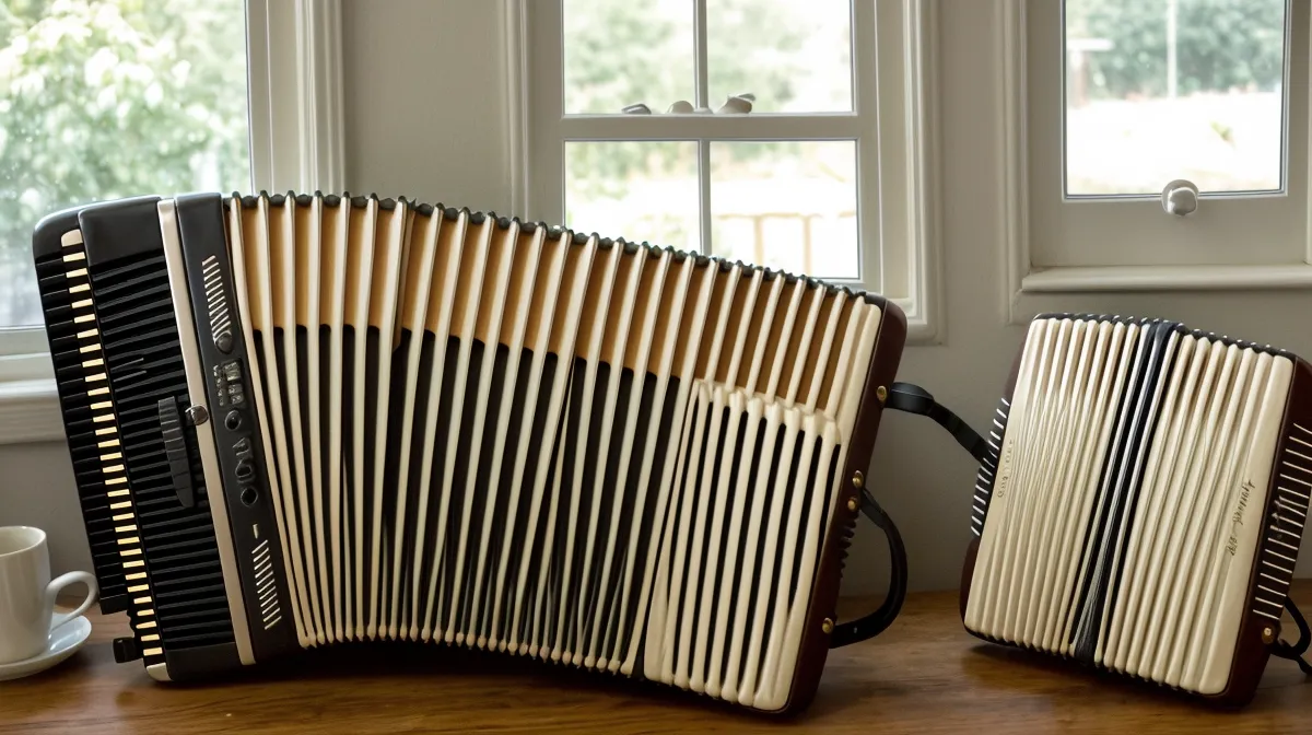 Den Wechselbass auf der Ziehharmonika lernen für eine rhythmische Begleitung